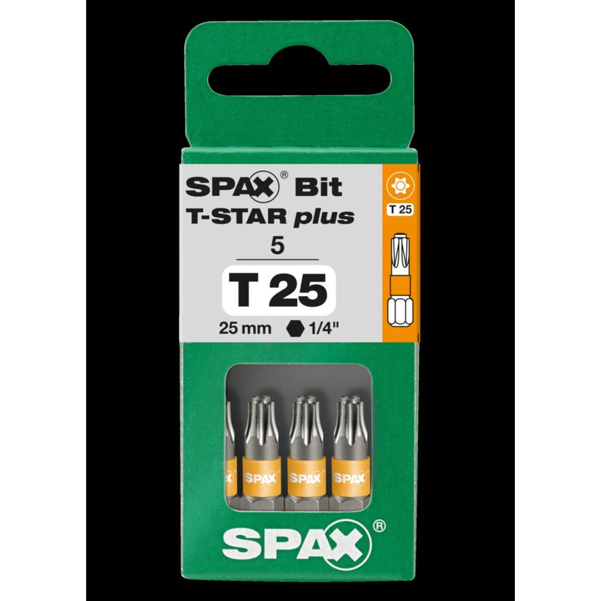 SPAX Bit T-Star Plus T25 25mm