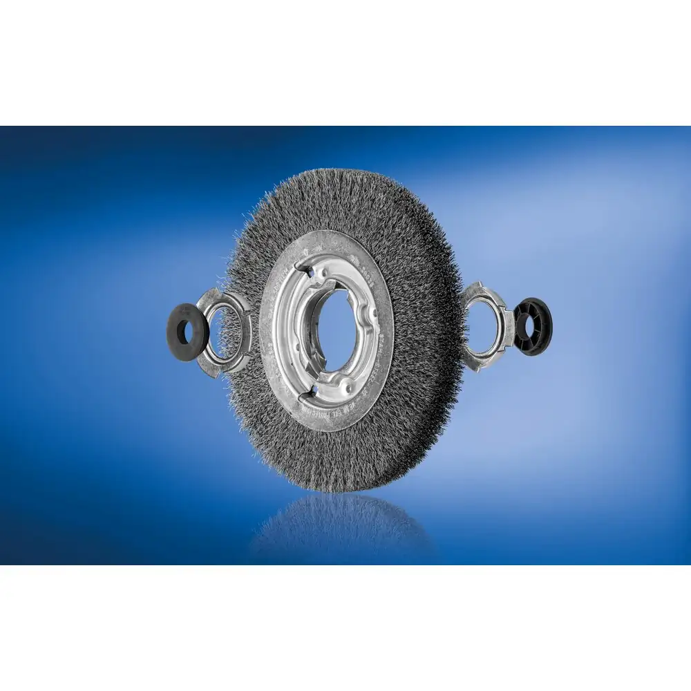 PFERD TOOLS Rundbürste breit ungezopft RBU Stahl-Draht industrieller Einsatz