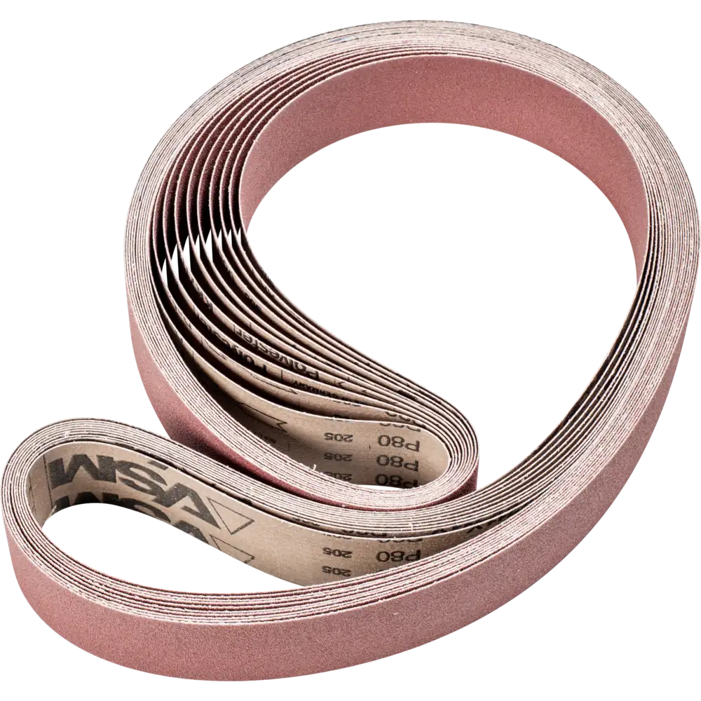 PFERD TOOLS Korund Schleifband BA für universelle Anwendung mit Bandschleifer Langband