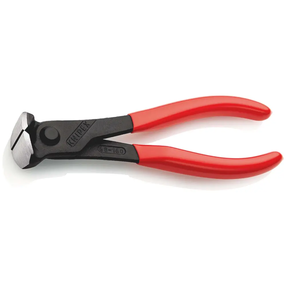 KNIPEX Vornschneider mit Kunststoff überzogen schwarz atramentiert 160 mm