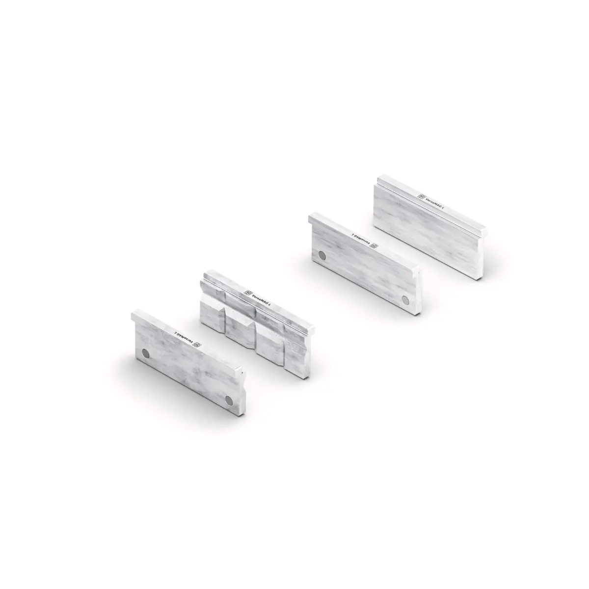 FEIN Aluminium-Schutzbackenpaar Set (P) Prisma und (B) Blank 150 mm