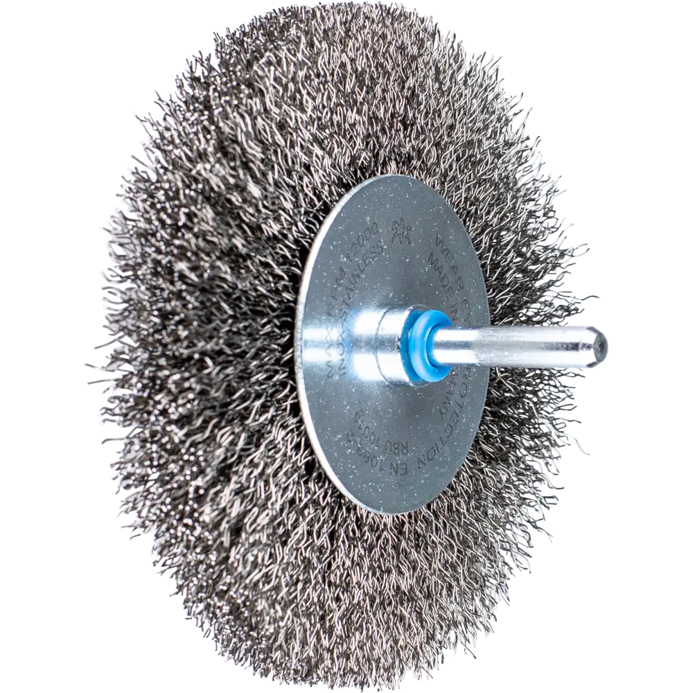 PFERD TOOLS Rundbürste ungezopft RBU Schaft 6 mm Edelstahl-Draht