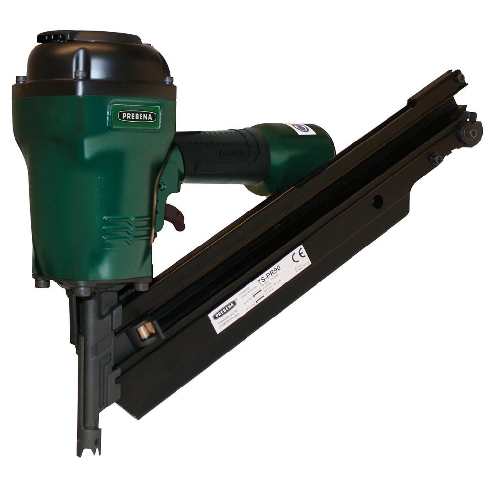 PREBENA 7S-PR90 Druckluft-Halbkopf-Streifennagler für 50-90mm -im Karton