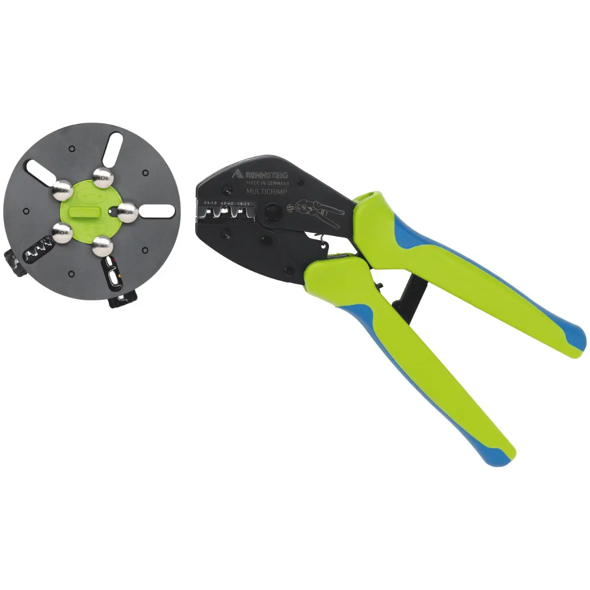 Rennsteig MultiCrimp® mit Magazin, 3-teilig bestückt