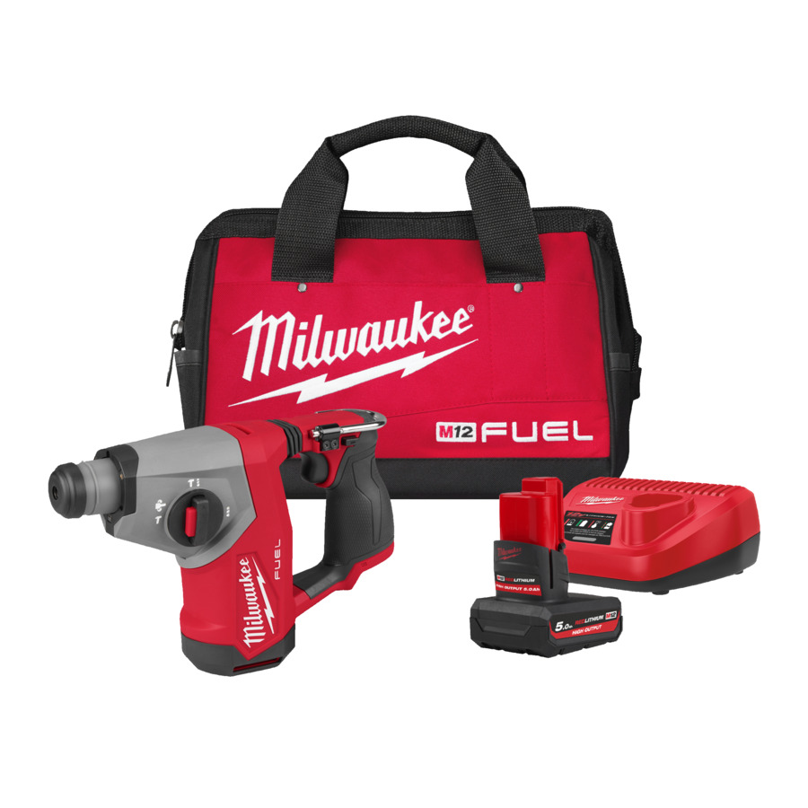 Milwaukee M12 FUEL Akku-Kombihammer M12FHAC16-501B - RED-FRIDAY-AKTION  Milwaukee M12 FUEL Akku-Kombihammer M12FHAC16-501B - RED-FRIDAY-AKTION