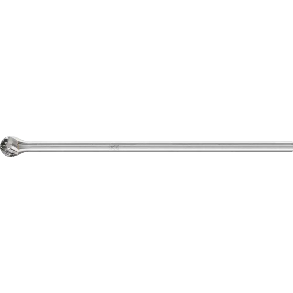 PFERD TOOLS Hartmetall Frässtift Kugel KUD Z3P universal mittel kreuzverzahnt mit Stahllangschaft