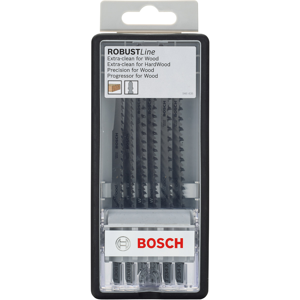 Bosch Stichsägeblatt-Set Robust Line Wood Expert, 6-teilig
