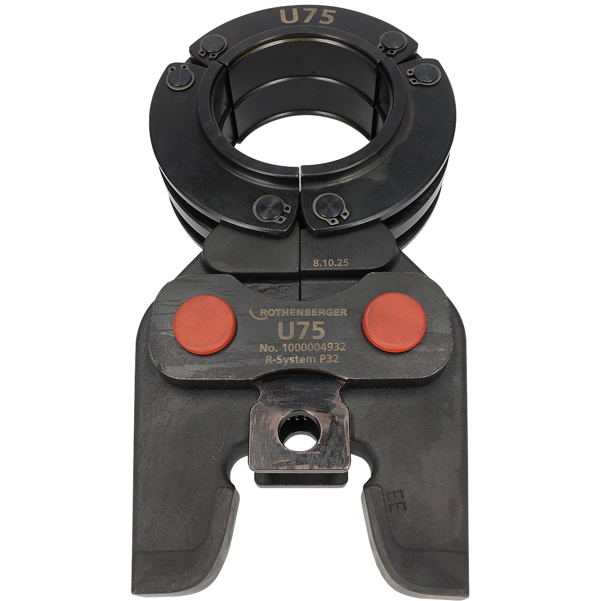 Rothenberger Pressschlinge, U, 75 mm, mit Zwischenbacke