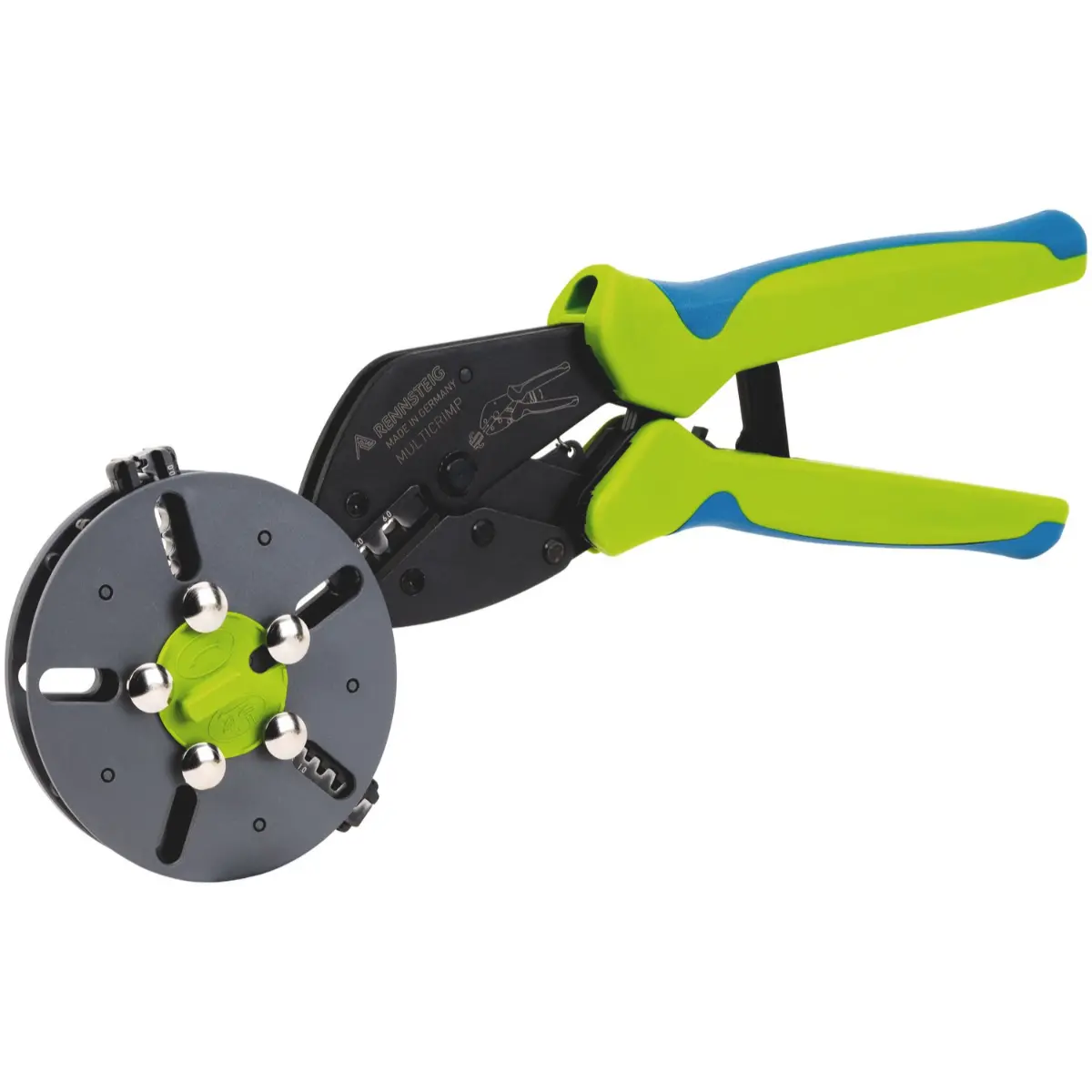 Rennsteig MultiCrimp® mit Magazin, 3-teilig bestückt
