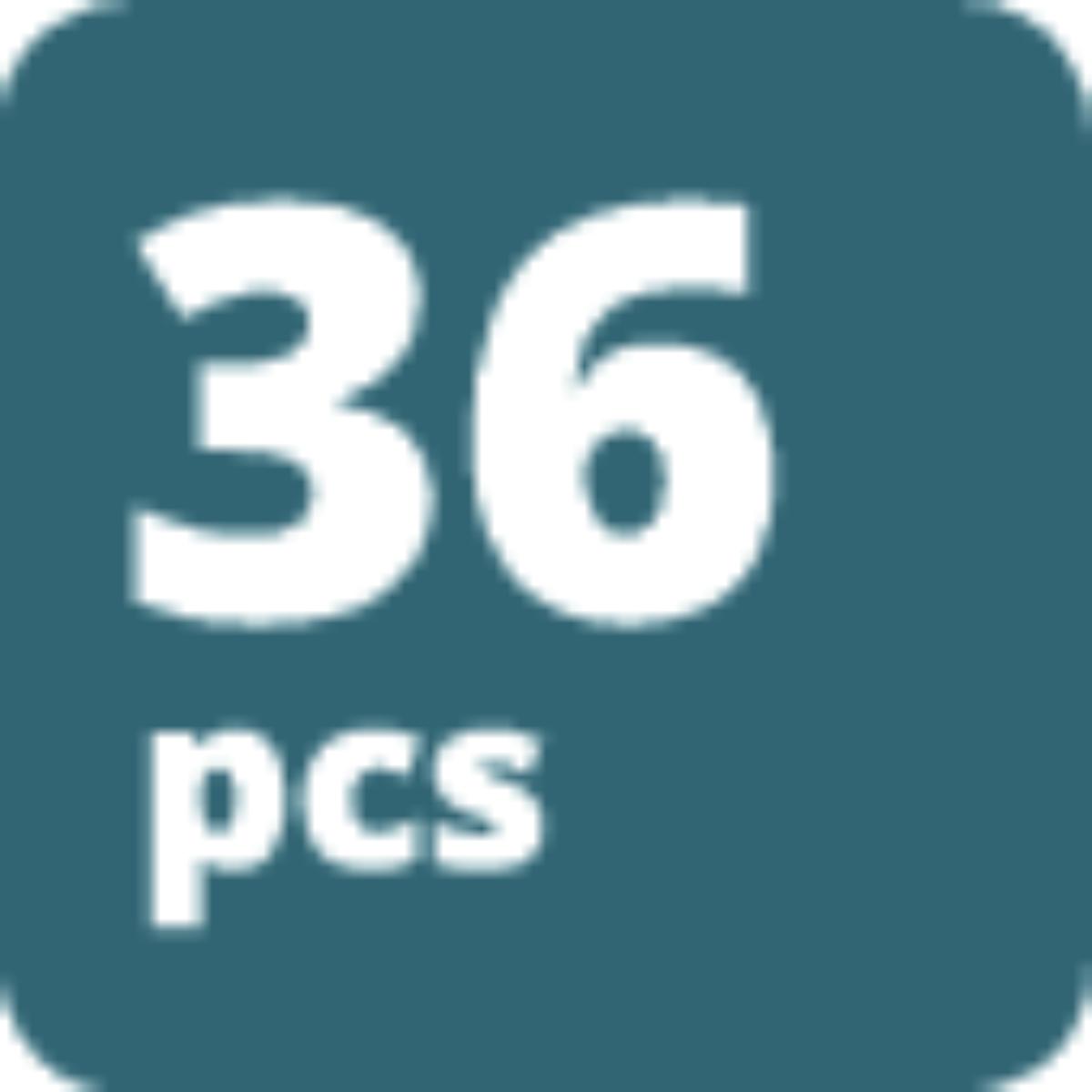 Wiha Werkzeugkoffer Basic Set L mechanic 36-teilges Set