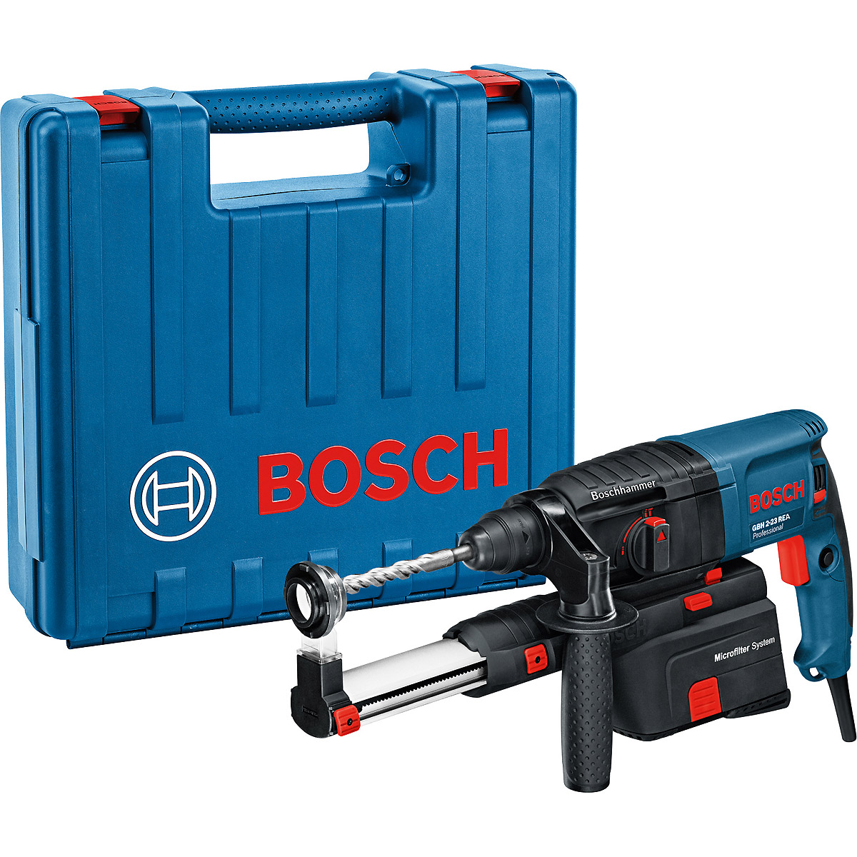 Bosch Absaug-Bohrhammer mit SDS plus GBH 2-23 REA