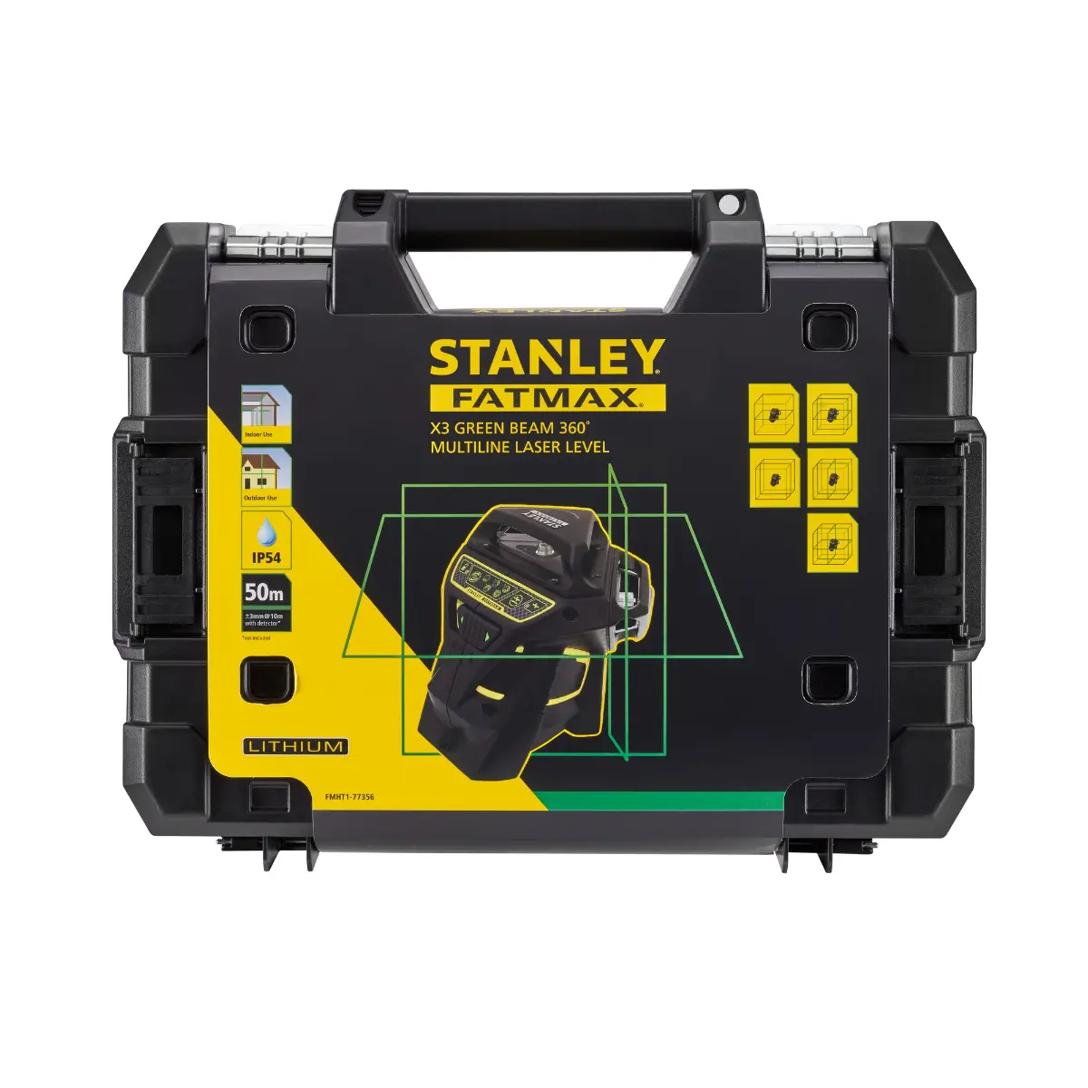 STANLEY FATMAX 360-Grad Multilinenlaser X3, grün