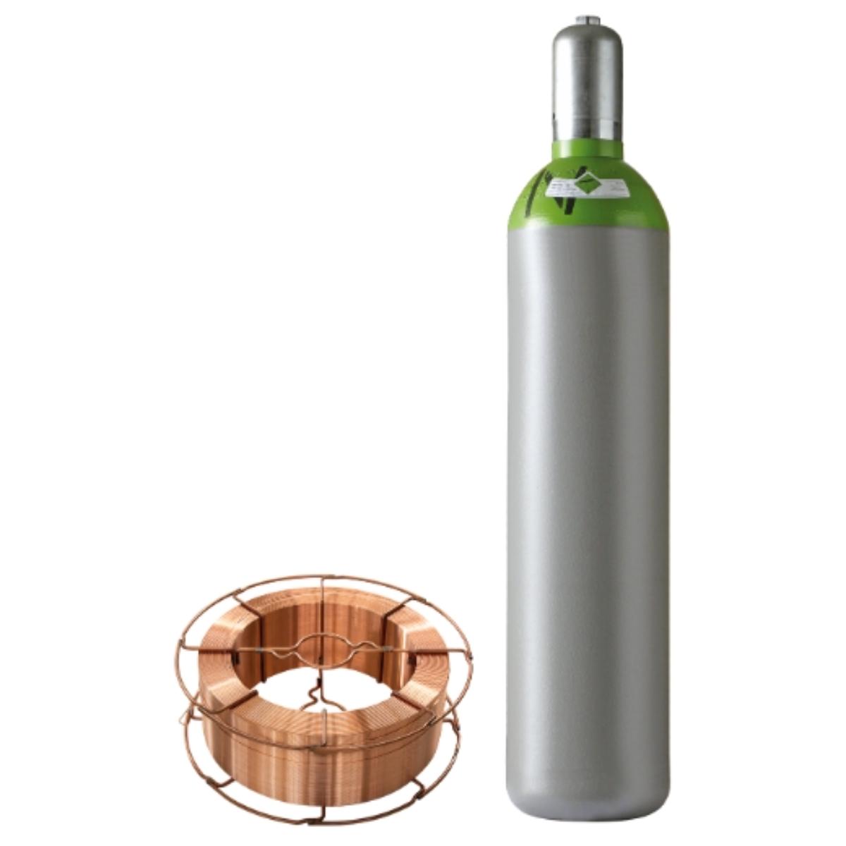 ELMAG STAHL-SET-Mischgas-20lt.-SG2/G3Si 1-0,8mm/15kg