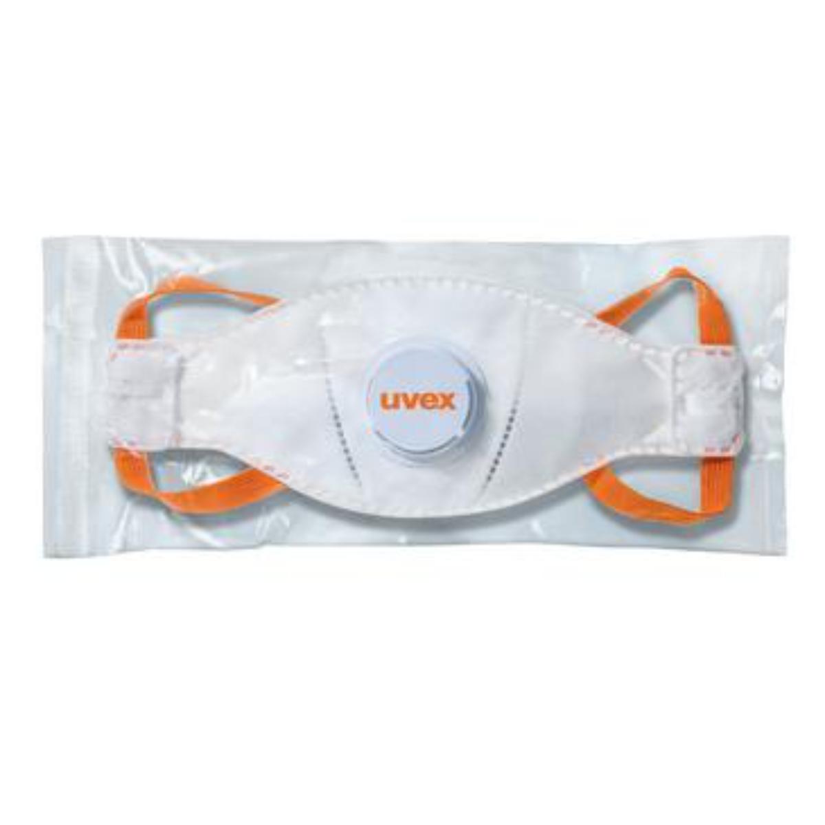 Uvex silv-Air premium 5210+ Atemschutzmaske FFP2 Retailverpackung - 3 Stück