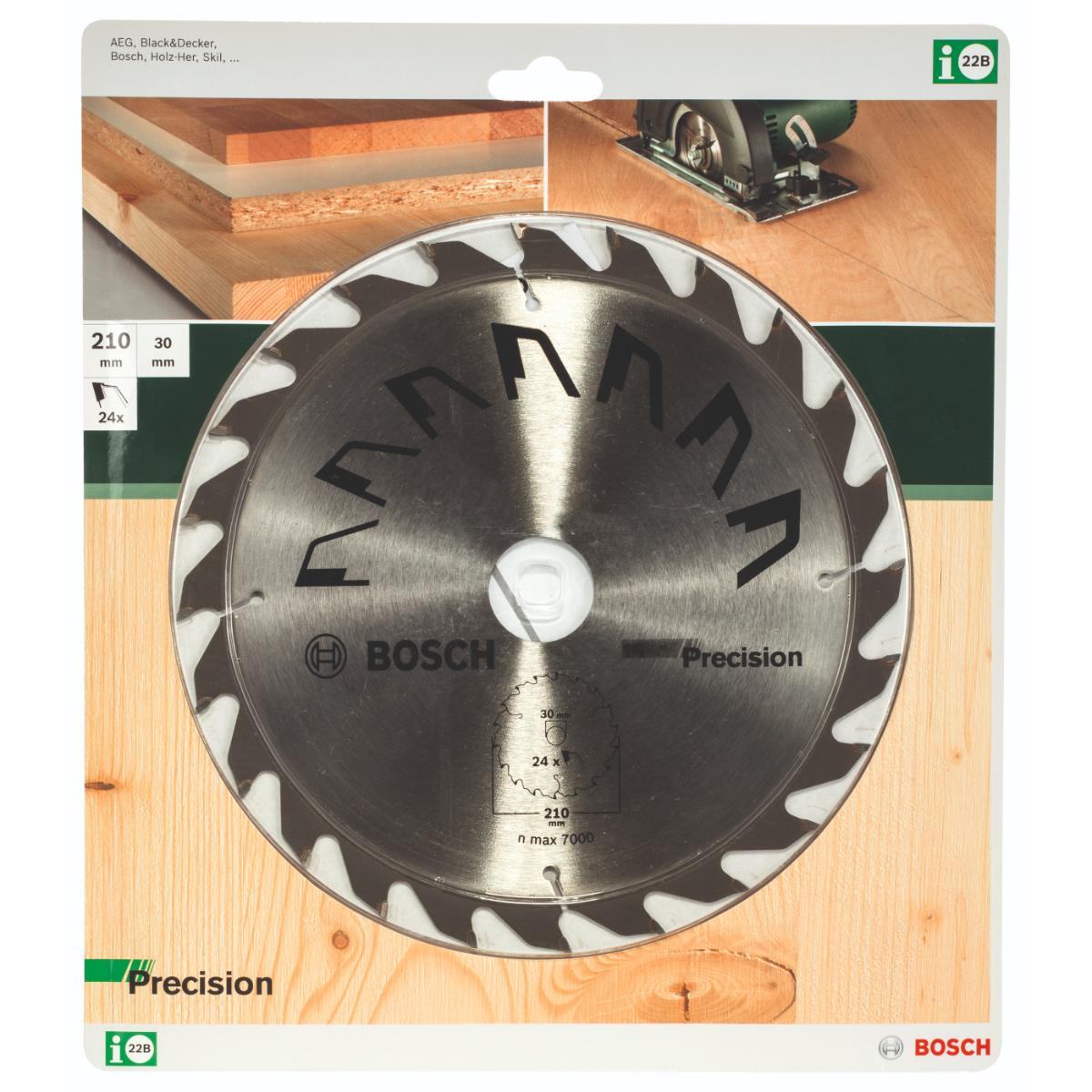 2609256872BO Bosch Kreissägeblatt PRECISION Z= 24