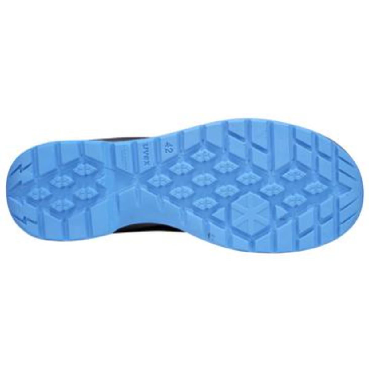 uvex 2 trend Sicherheitsschuh Halbschuhe S2 blau-schwarz