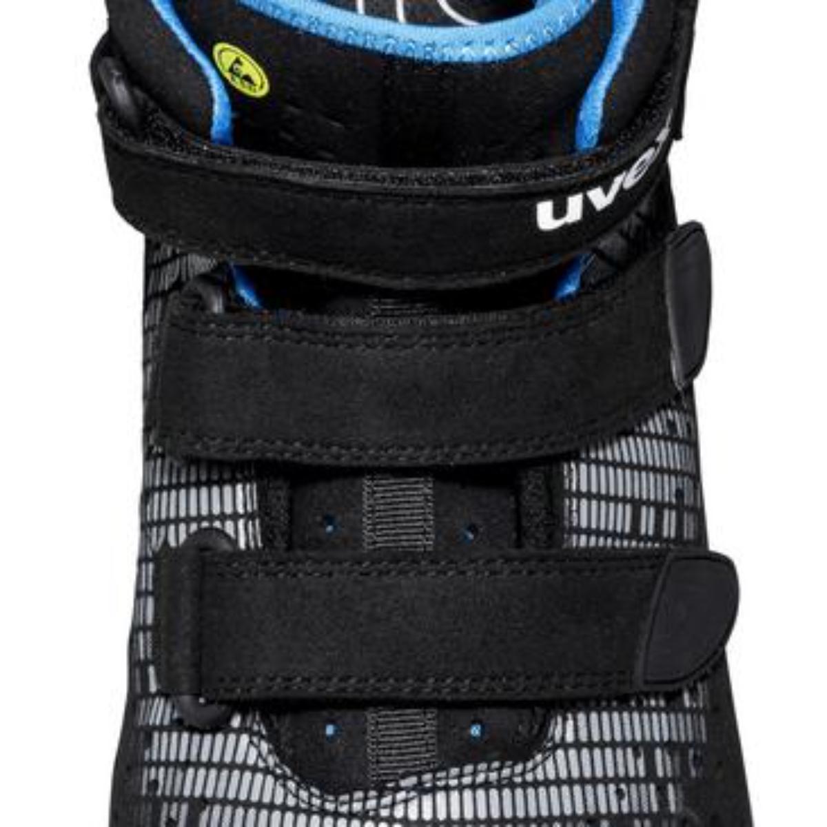 Uvex 1 G2 Sicherheitsschuh S1 Klettstiefel Weite 12
