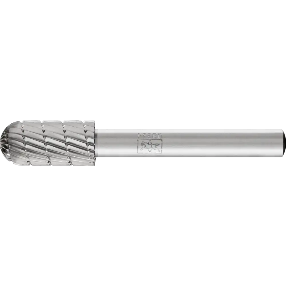 PFERD TOOLS HSS Frässtift Walzenrundform C Z 3 universal mittel fein Spanbrecher