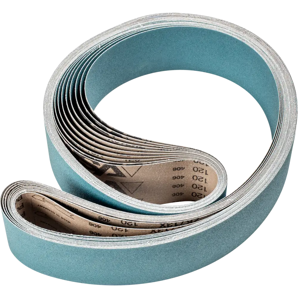 PFERD TOOLS Zirkon Schleifband BA Z für hohen Abtrag mit Bandschleifer Langband
