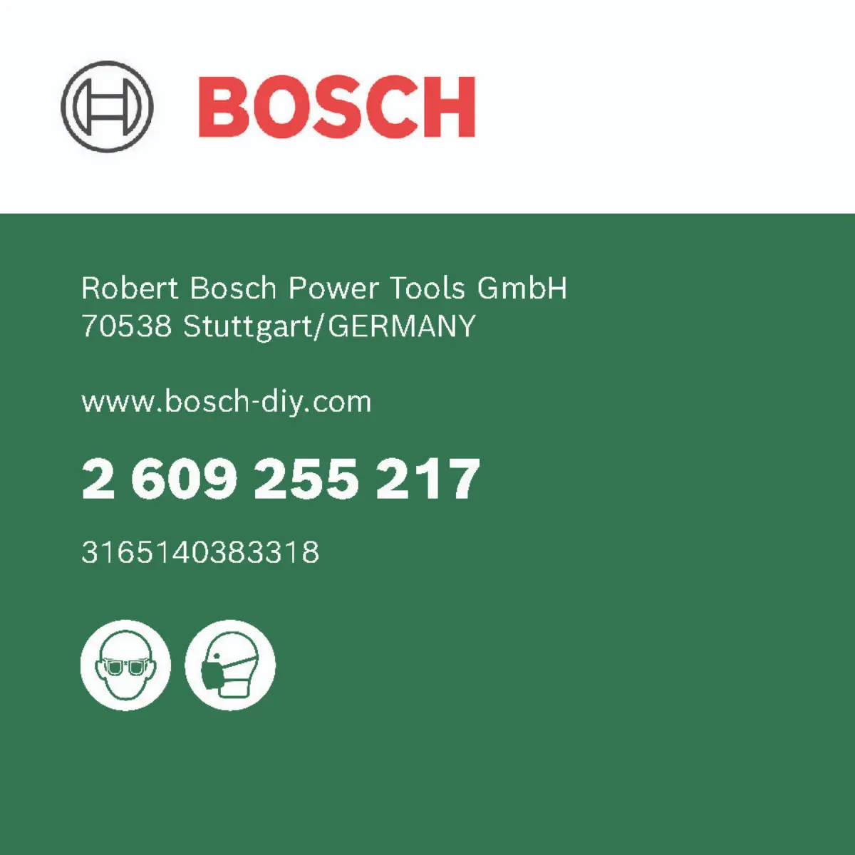 Bosch Holzspiralbohrer mit Senker D= 4,0 mm, L= 70 mm