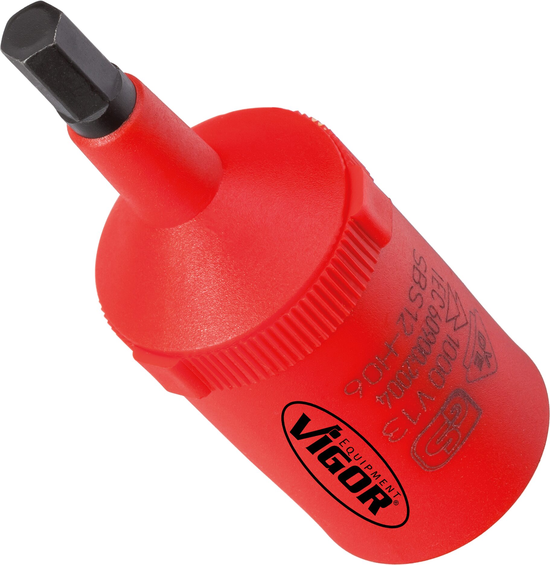 VIGOR tournevis à insert VDE, 1/2 pouce, profil hexagonal femelle