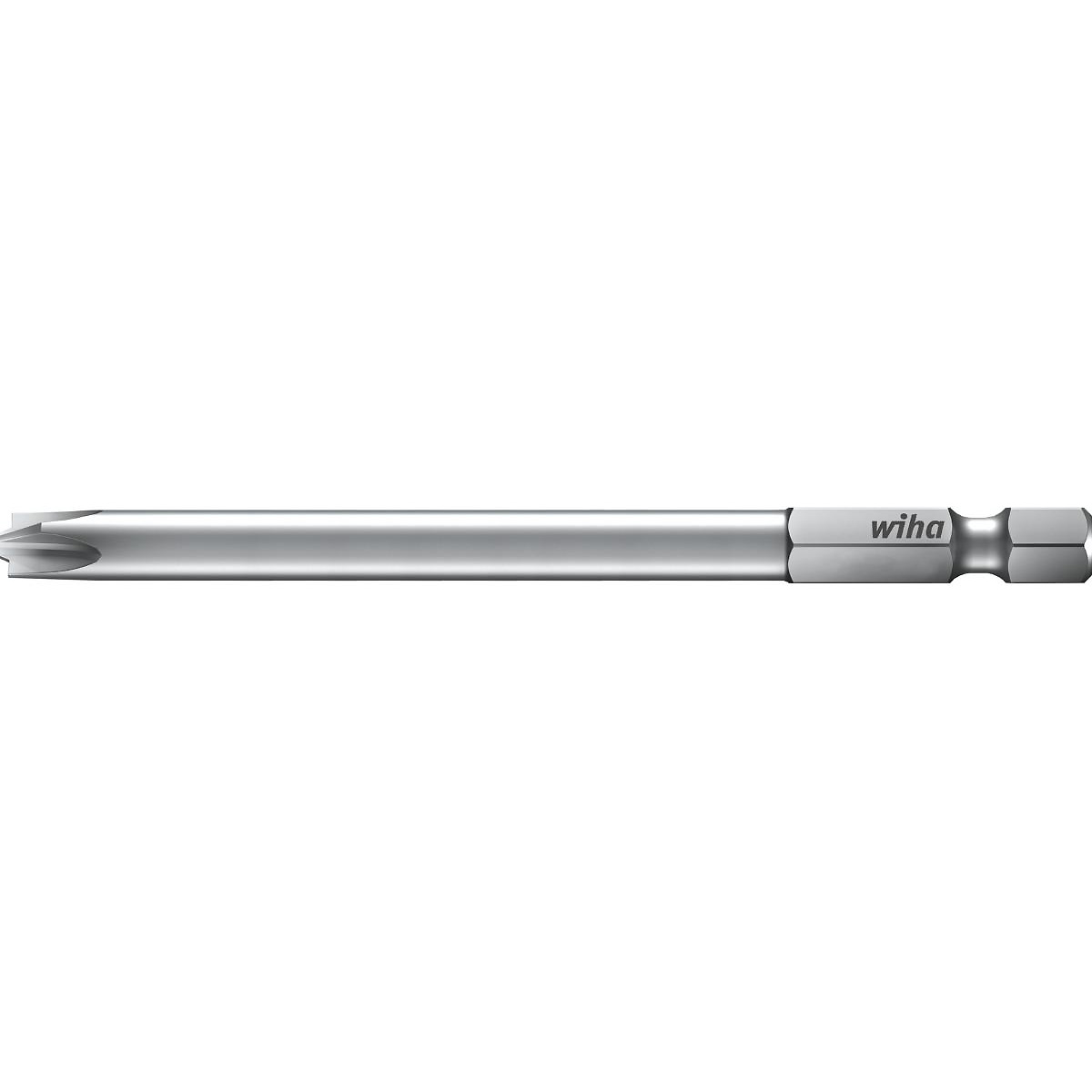 Wiha Bit Professional 90 mm PlusMinus/Phillips 1/4 zoll E6,3 - 5 Stück