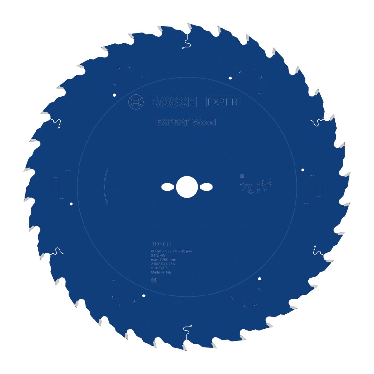 Bosch Kreissägeblatt Expert for Wood ø 450 mm