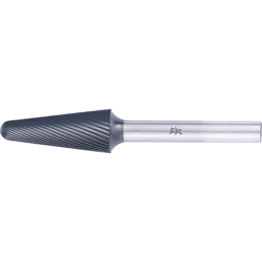 PFERD TOOLS Hartmetall Hochleistungsfrässtift Rundbogen KEL Ø 12x30mm Schaft-Ø 6mm Z5 HICOAT beschichtet universal fein