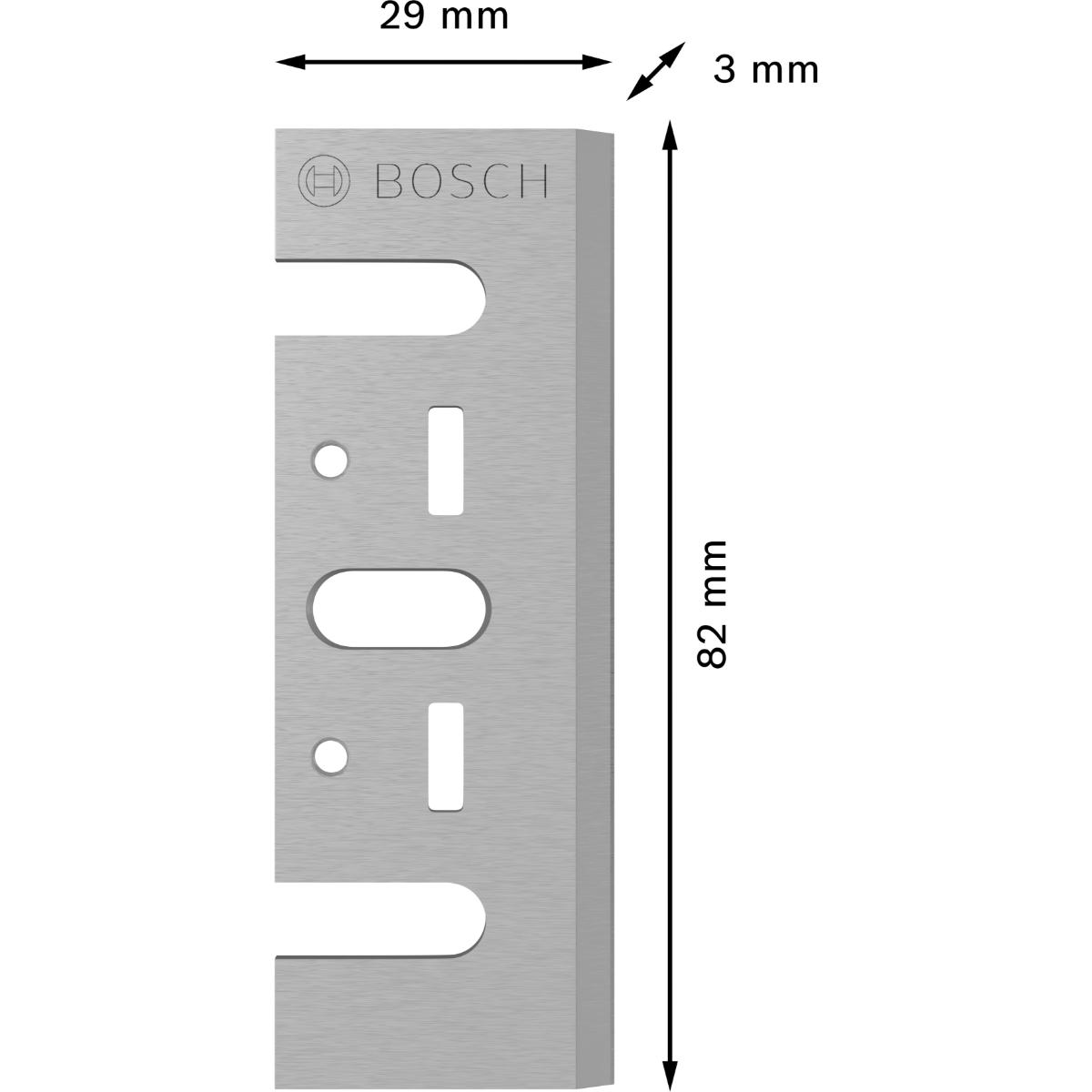 2608635905BO Bosch PRO Hobelmesser, 82 x 29 x 3 mm, 2 Stück