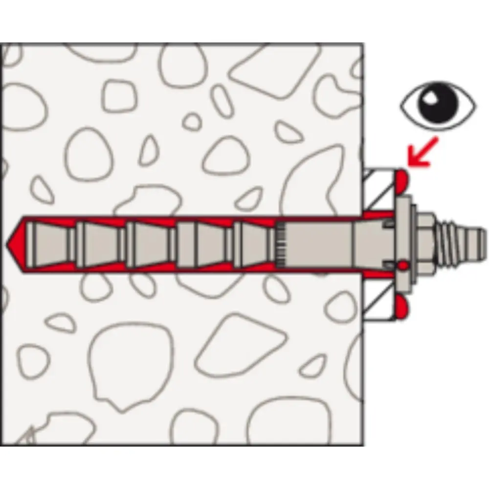 Fischer Highbond-Anker dynamic FHB-A dyn 12x100/25 hochkorrosionsbeständig
