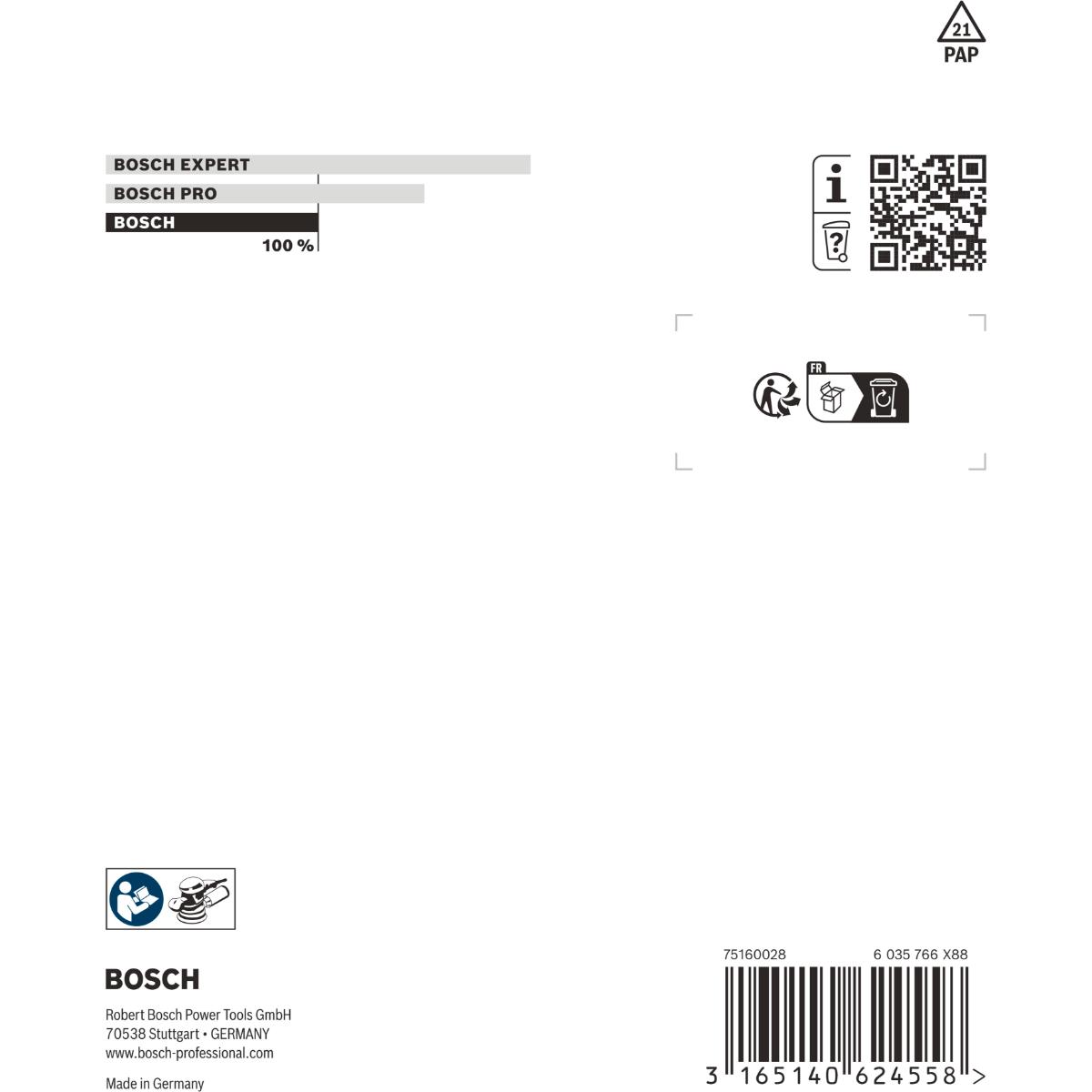 Bosch Schleifteller, weich, 125 mm