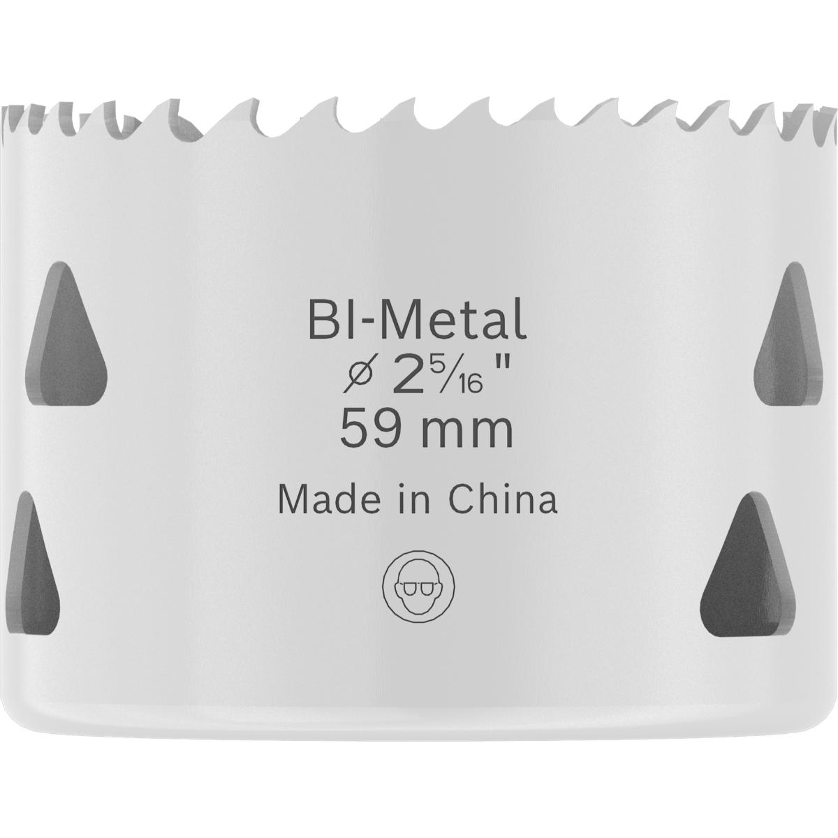 Bosch Multi Material Lochsäge mit Gewinde, 59 x 40 mm