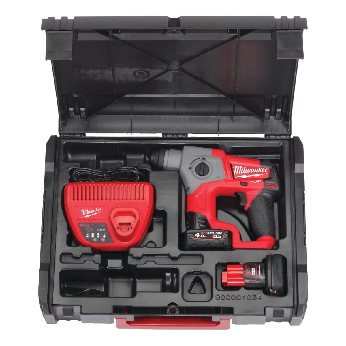 Milwaukee Akku-Bohrhammer SDS-Plus M12CH-402X