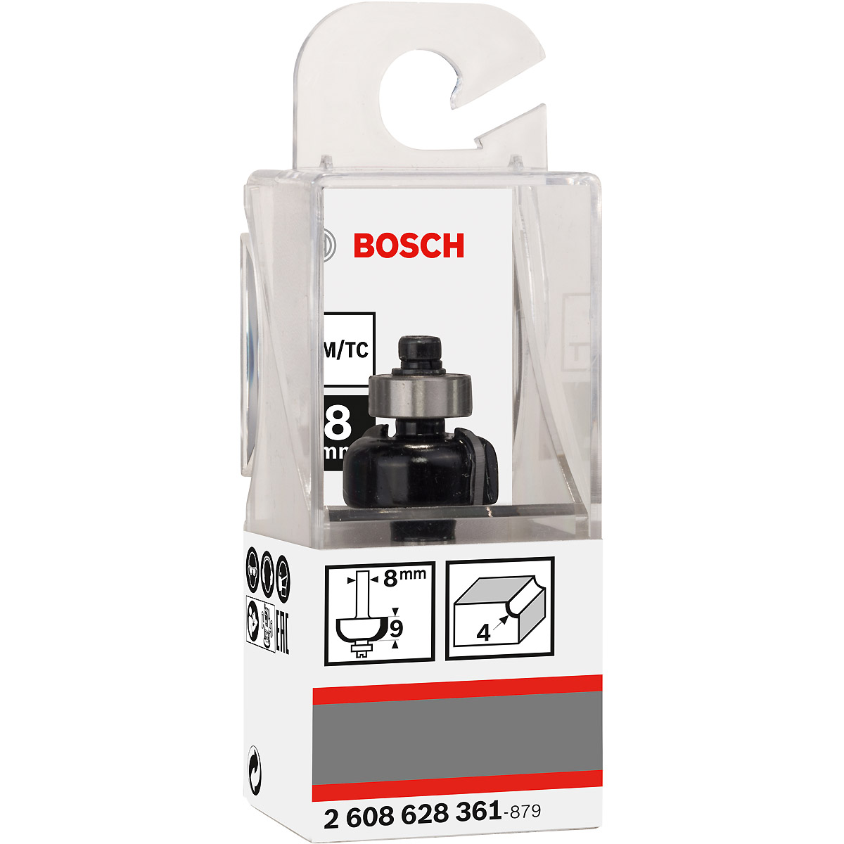 Bosch PRO Hohlkehlenfräser, Standard for Wood