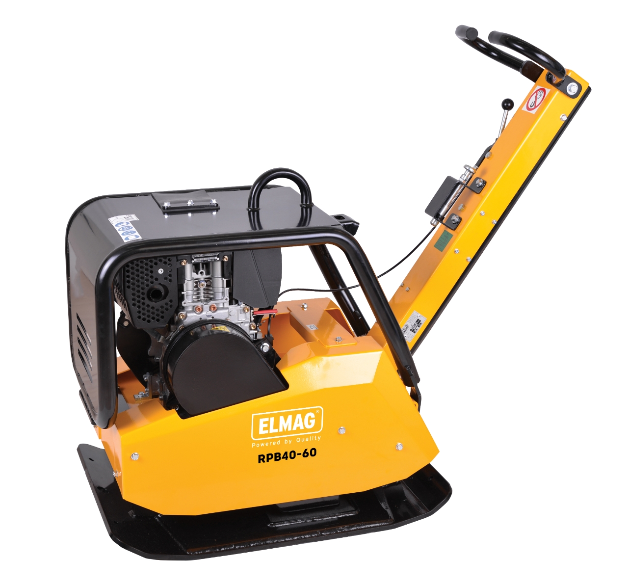 ELMAG Rüttelplatte reversierbar RPB40-60 mit Honda-Motor GX270
