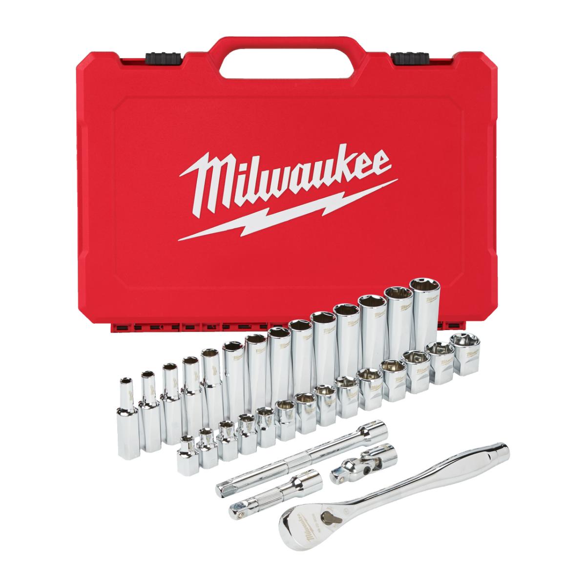 Milwaukee - 3/8 32ST Steckschlüssel Set Metr. - 4932464945