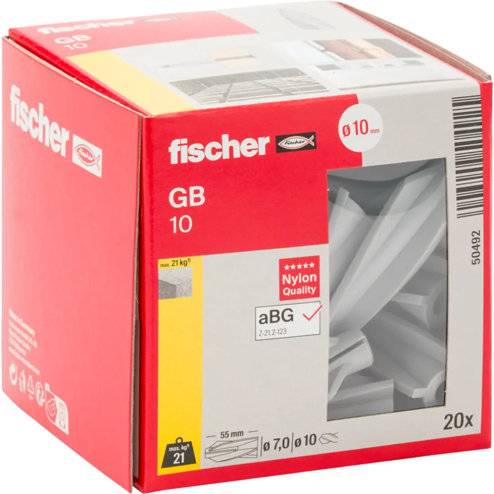 Fischer Gasbetondübel GB 10