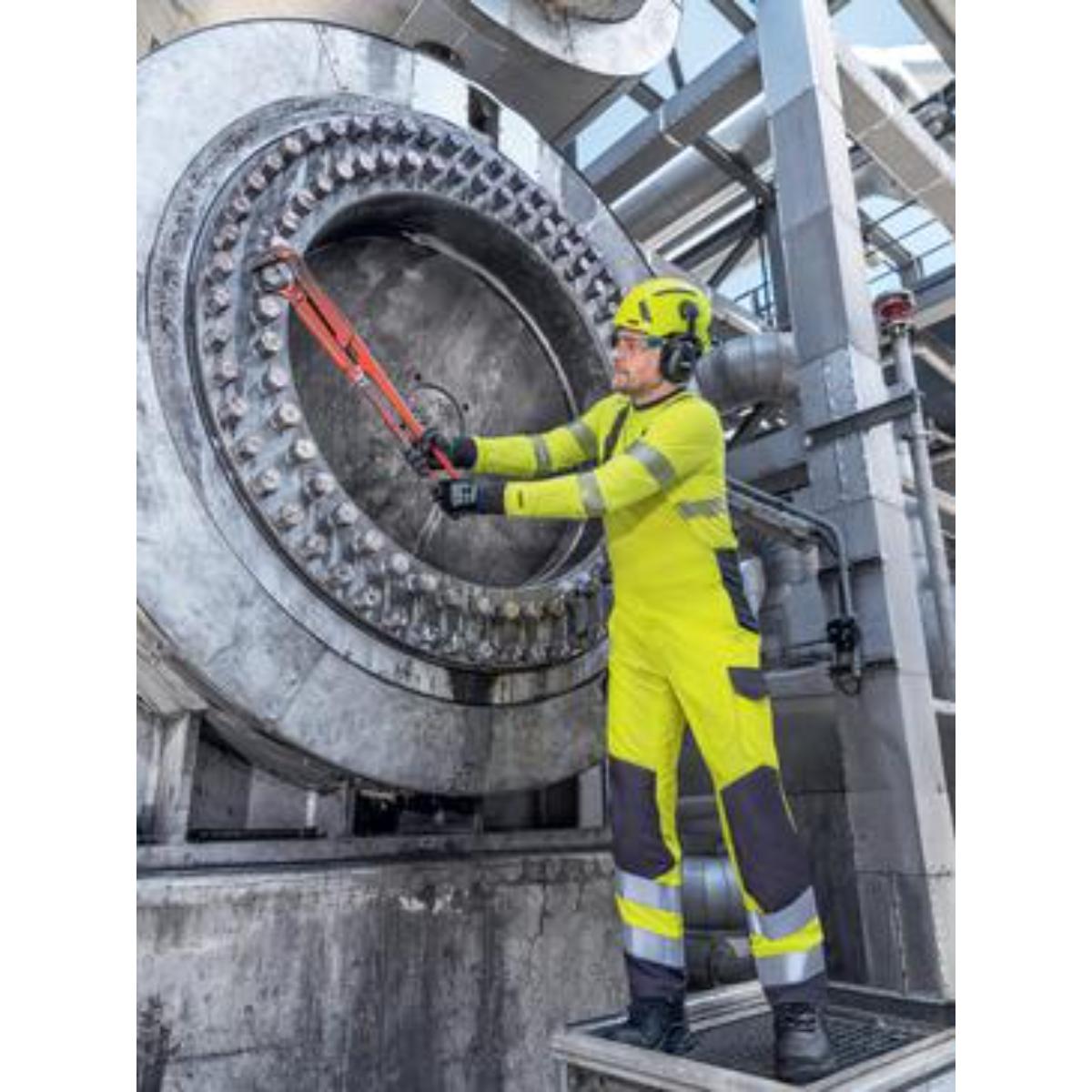 uvex pheos nxt Bügelbrille innen beschlagfrei, außen extrem kratzfest & chemikalienbeständig anthrazit/blau