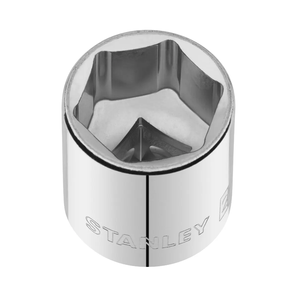 STANLEY 3/8 Zoll 6-Kant Stecknuss 20 mm mit MaxiDrive-Profil