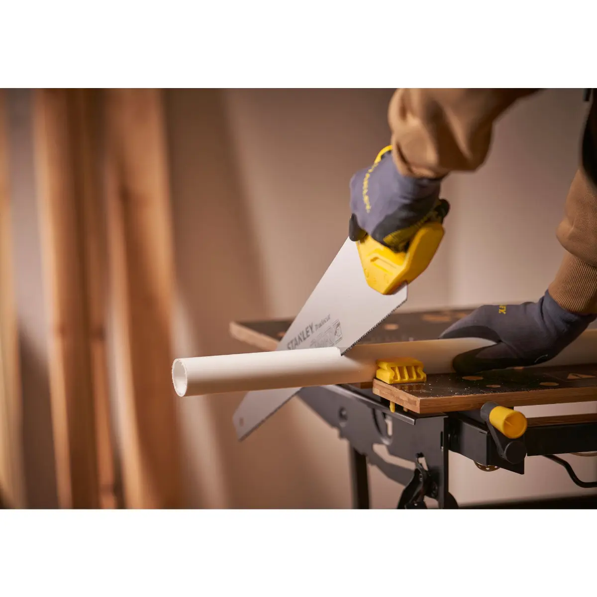 STANLEY Tradecut Holzsäge 20 Zoll / 500 mm 11 TPI