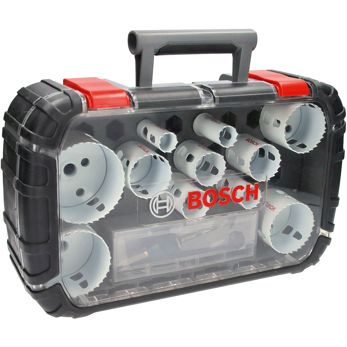 Bosch Lochsägen-Set Progressor for Wood and Metal, 14-teiliges Universalset, 20-76 mm