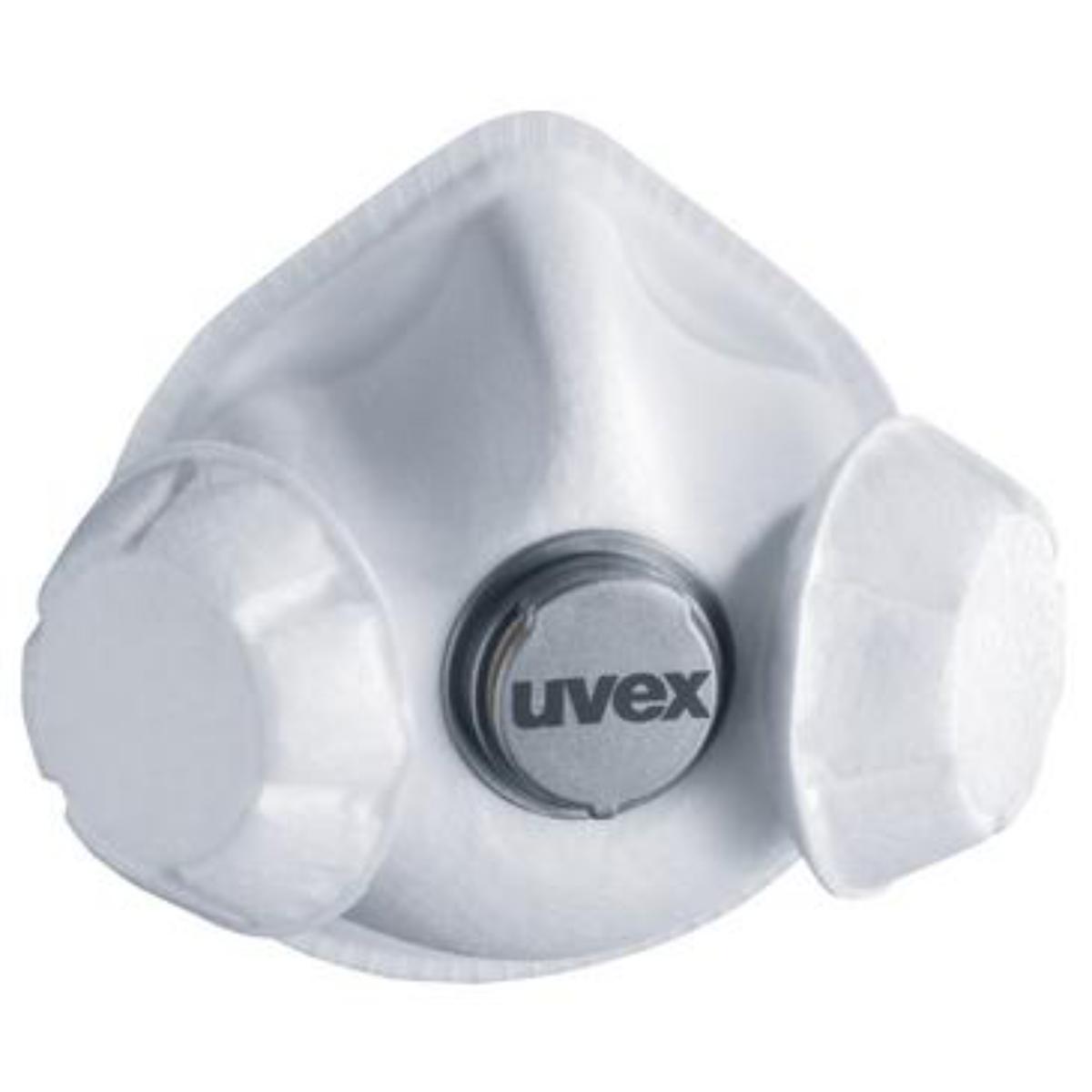 Uvex silv-Air exxcel 7333 Atemschutzmaske FFP3 -3 Stück