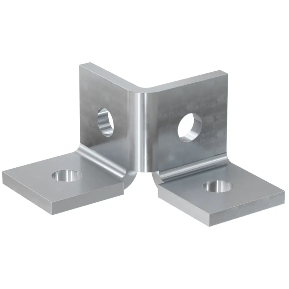 Fischer Mehrdimensionaler Winkel FUF 4Y galvanisch verzinkt