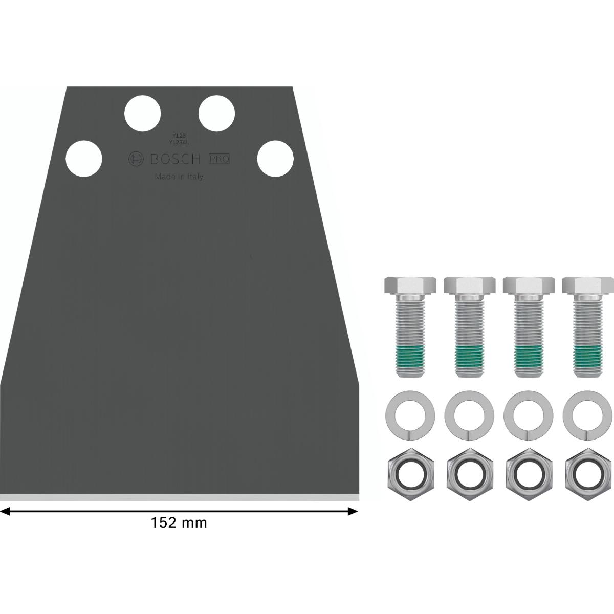 2608690678BO Bosch PRO HEX 28/30 Ersatzteil-Set für Bodenschaber