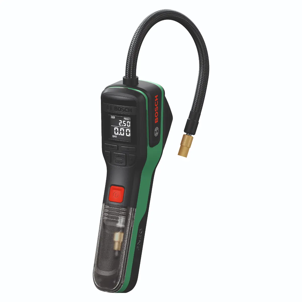 Bosch Akku-Druckluftpumpe PNEO, Werkzeugtasche