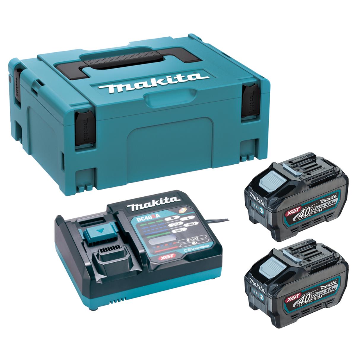 Makita Power Source-Kit XGT 40V max. 2x 5,0Ah XGT 40V max. 5,0 Ah MAKPAC 2