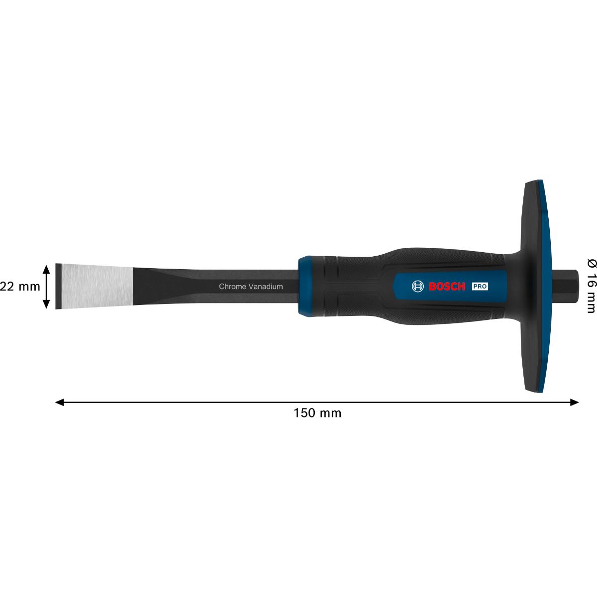 Bosch PRO Mauerwerk Flachmeißel, 250 x 22 x 16 mm