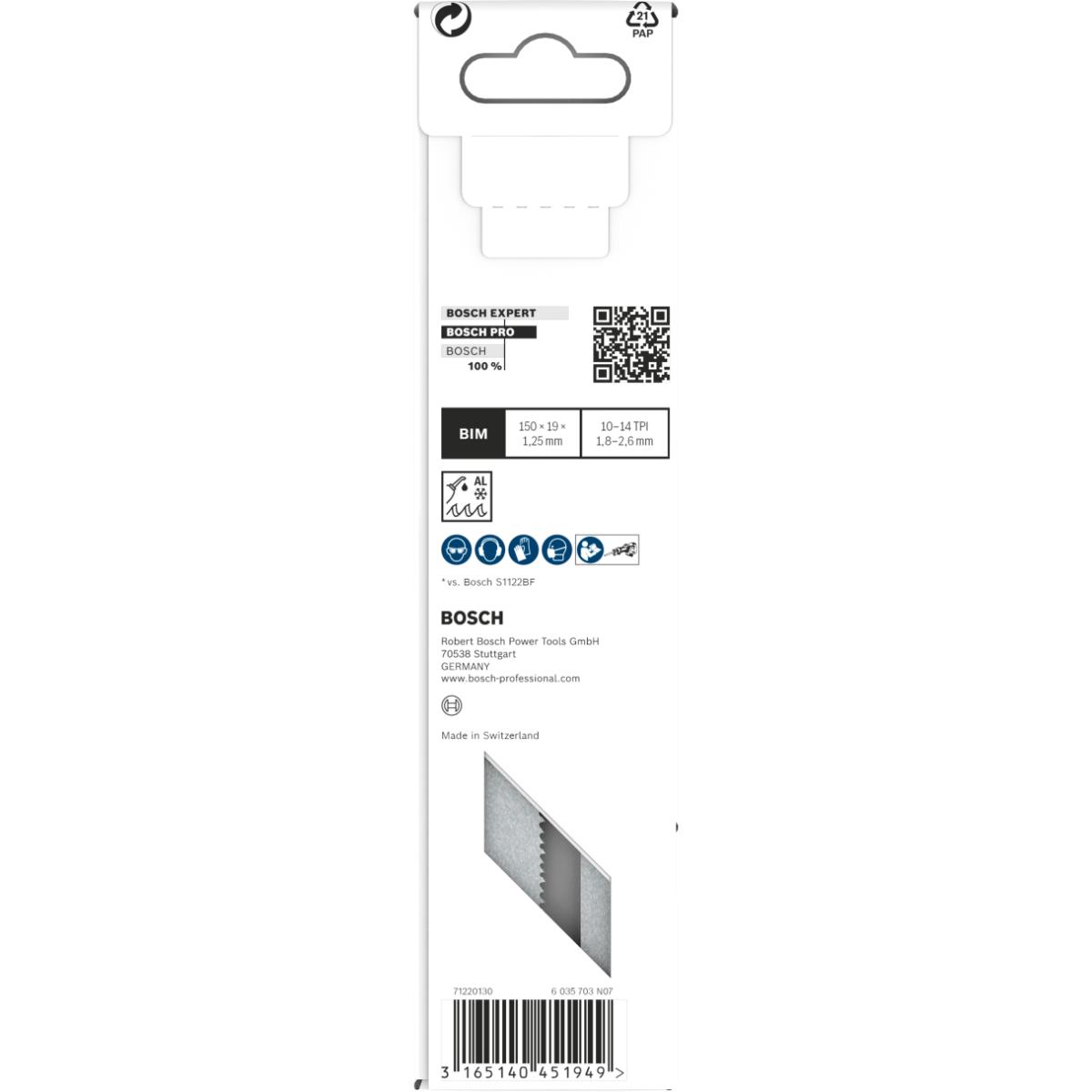 Bosch PRO Säbelsägeblatt S 925 VF, Heavy for Metal, 5er-Pack