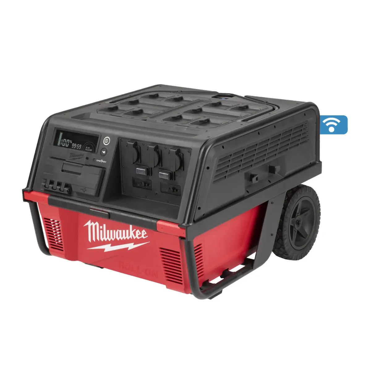 Milwaukee ROLL-ON Mobiler Generator 7200/3600 W 6.0 kWh IRPSUOP6000