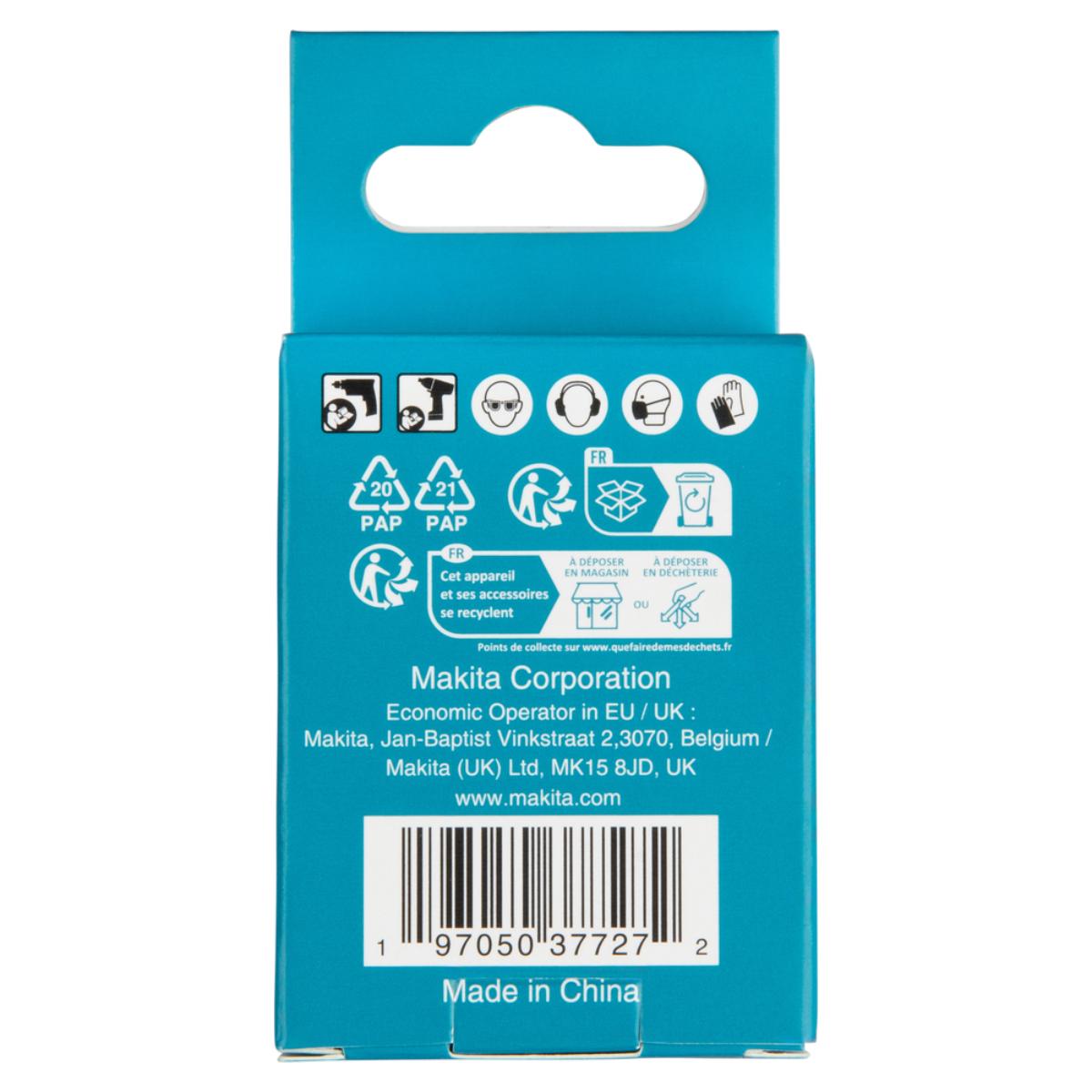 Makita Steckschlüssel 2-in-1 1/4" SW7/SW8/SW10/SW13 magnetisch Impact Black